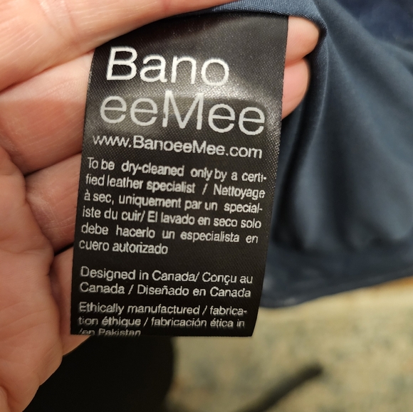 Bano eeMee Leather Moto Jacket - Picture 10 of 14